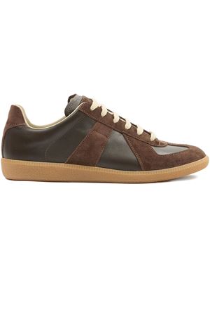 Replica sneakers in nappa leather and suede MAISON MARGIELA | S57WS0236P1895T2153